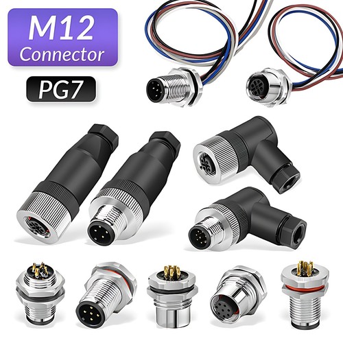 M12 sensor stecker - m12,