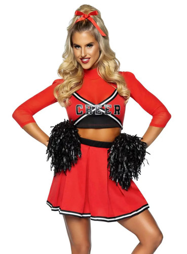 Cheerleader rot kurz - -, knapp