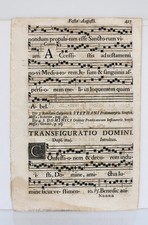 Notenblatt antiquarisch mit