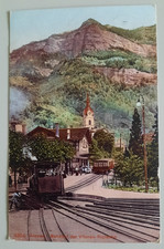 Historische Postkarte, SCHWEIZ, Bahnhof der Vitznau-RIGI-Bahn, 7.5.1913
