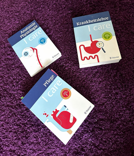 Thieme care lehrbuch set 3x - thieme, lehrbuch-set