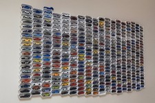 Set 10x Hexagon Hot Wheels Regale – Wandregale für Modellautos