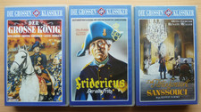 Ufa Klassiker: Fridericus; Der große König ; Flötenkonzert von Sanssouci, 3x VHS