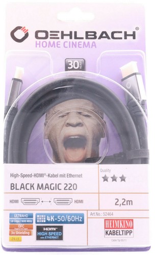 Oehlbach black magic high - black,