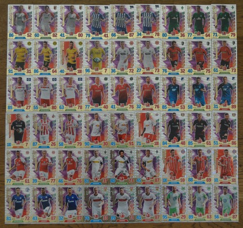 Topps match attax - match, 17/18