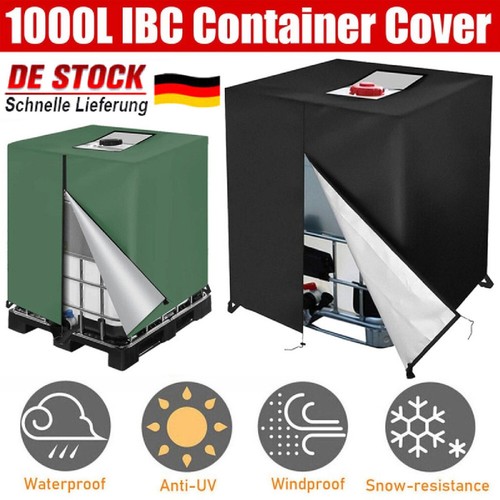 Ibc 1000l container - 1000l, abdeckung
