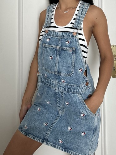 Tommy jeans damen dungaree - jeans,