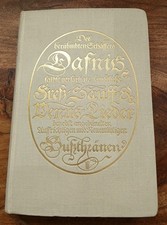 Dafnis - Arno Holz - Lyrische Porträt aus dem 17. Jahrhundert - Berlin 1924 -
