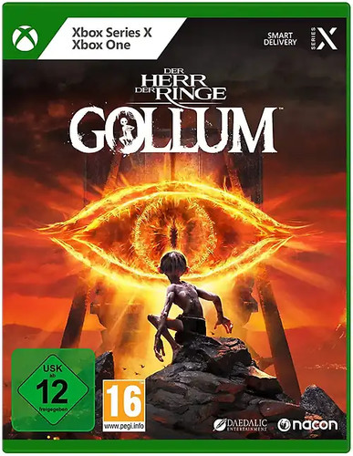 Herr der ringe gollum - ringe,