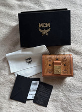 MCM Geldbörse Damen Leder