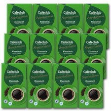 Cafeclub Supercreme Klassisch Gemahlen 12 x 500 Gr. Kaffee