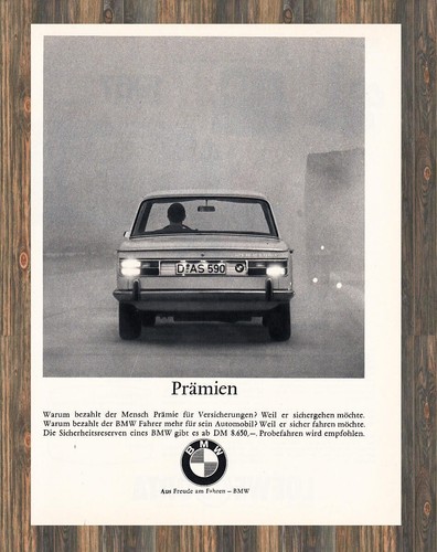 Bmw 2000 tilux - bmw, reklame