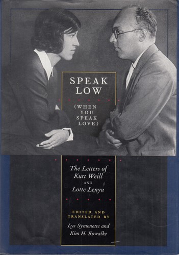 Buch speak low when - speak, you