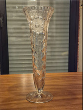 Retro Vase 31 cm hoch mit Fuß