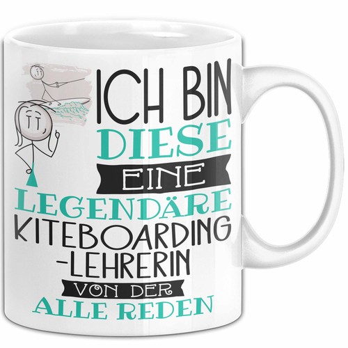 Kiteboarding lehrerin tasse - kiteboarding-lehrerin,