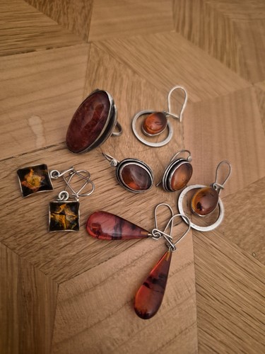 Bernstein schmuckset - bernstein,