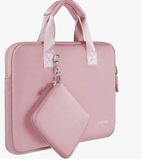 Laptoptasche 13–13,3", wasserdicht, für MacBook Pro/Air, XPS, Tragegriff, Rosa