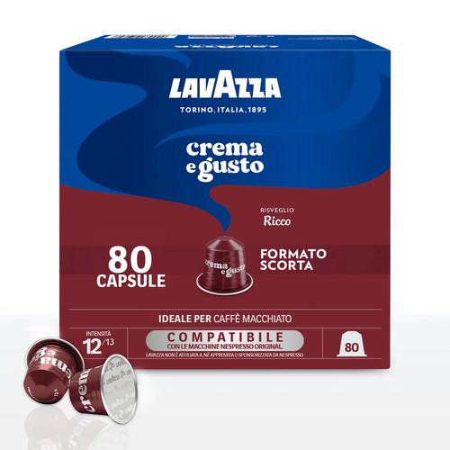 Lavazza crema gusto - lavazza, ricco