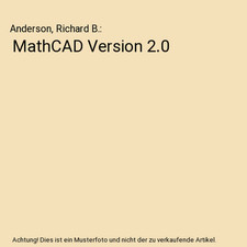 MathCAD Version 2.0, Anderson, Richard B.