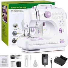 Elektrische Nähmaschine Tragbar Mini-Nähmaschine Reisenähmaschine Mini Retoo