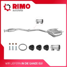 Mercedes W202 S202 C180 C200 Stufenheck Kombi Auspuffanlage Mit Montagesatz