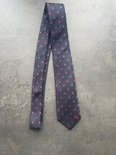 Burberry Krawatte Blau gepunktet 