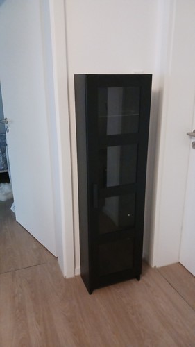 Vitrinenschrank hemnes holz - vitrinenschrank,,