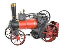 Blechmodell Nostalgie kleine Dampflokomotive L 30 cm  Oldtimer Lokomotive Retro