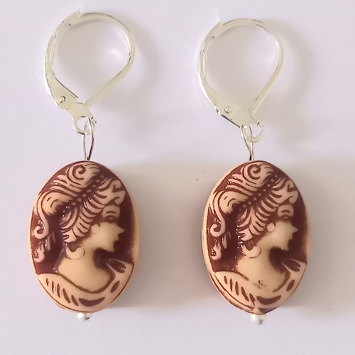 Schöne vintage ohrringe mit - schöne,