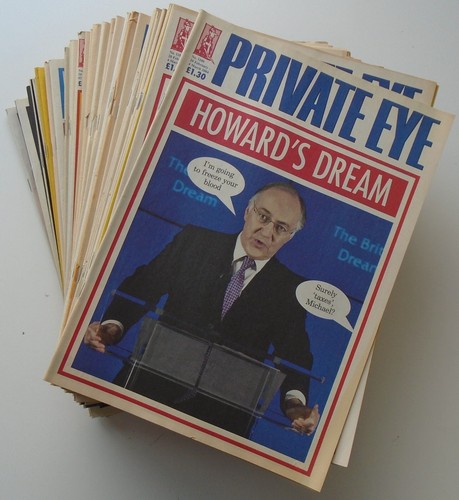 Private eye magazine issues - private, magazine.