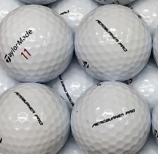 50 TAYLOR MADE GOLFBÄLLE/LAKEBALLS AEROBURNER PRO AAA