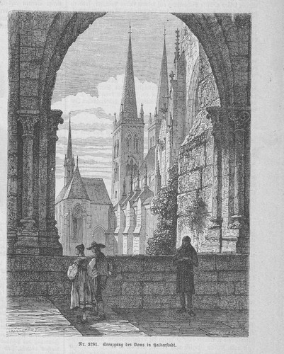 Kreuzgang dom halberstadt - in,