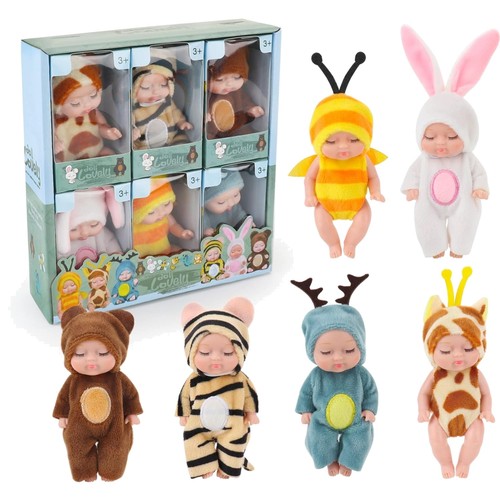 Mini reborn babypuppen set - reborn, set,