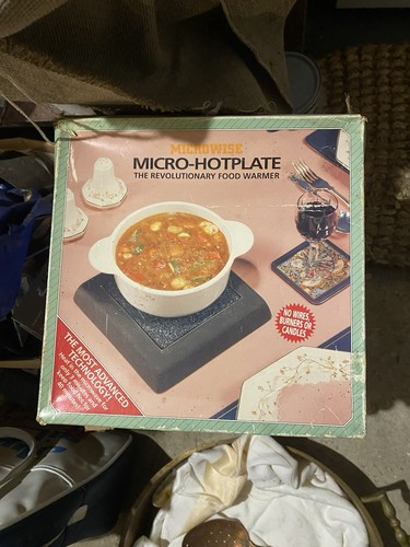 Vintage mikro kochplatte - vintage, mikro-kochplatte
