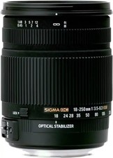 Sigma 18-250 mm F3.5-6.3 DC