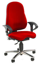 Drehstuhl Bürostuhl Schreibtischstuhl Sessel Topstar Sitness 10 rot B-Ware