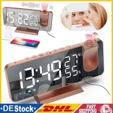 Projektion Wecker Temperatur