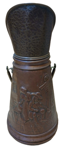 Vintage antik kupfer kohle - antik,
