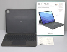 Logitech Combo Touch Tastaturhülle für 12,9 Apple iPad Pro 5.&6. Generation Grau