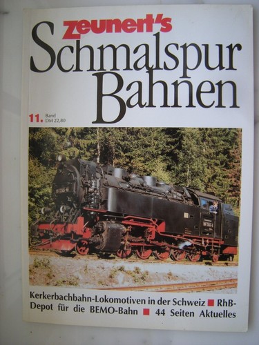 Zeunert schmalspur bahnen - schmalspur,