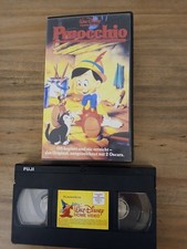 VHS Kassette, Pinocchio, Walt Disney Home Video,  "Zeichentrick"