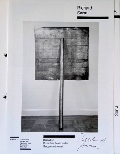 Richard serra künstler - richard,