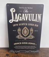 Blechschild LAGAVULIN Whisky