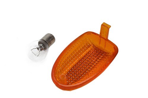 Blinker glas orange - glas, vorne