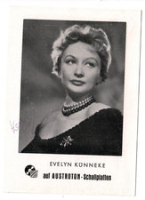 12560- Autogrammkarte Evelyn