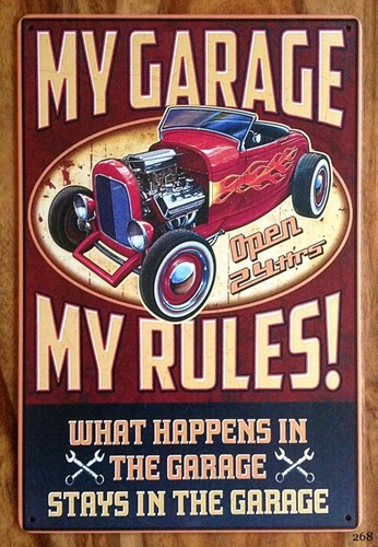 Garagenregeln don touch my - don't,