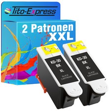 2x Tintenpatrone Black