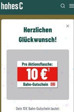 DB Deutsche Bahn 10 Euro