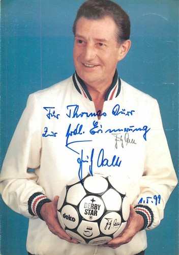Autogramm fritz walter - autogramm,
