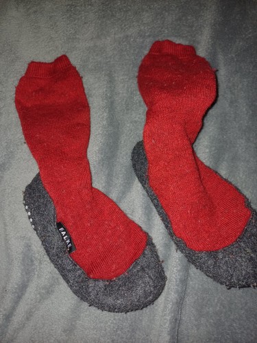 Haussocken unisex rot - unisex,,